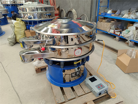 Ultrasonic rotary vibrating screen